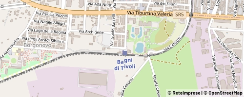 Mappa Tivoli