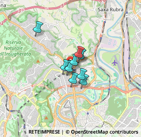 Mappa Via Cassia Nuova, 00197 Roma RM, Italia (0.86273)