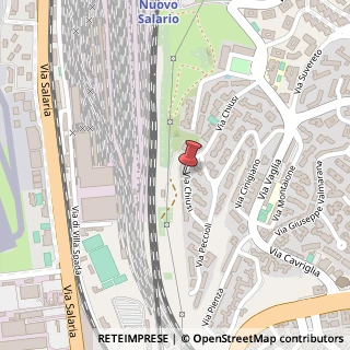 Mappa Via Chiusi, 76, 00139 Roma, Roma (Lazio)