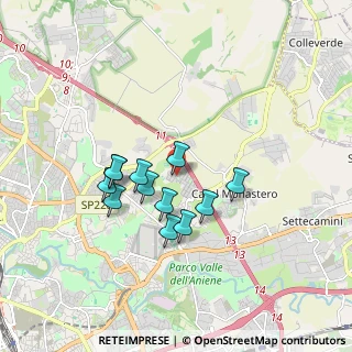 Mappa Via Enrico Jovane, 00156 Roma RM, Italia (1.4975)