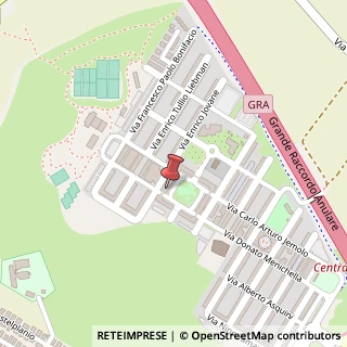 Mappa Piazza Gaspare Ambrosini, 58, 00156 Roma, Roma (Lazio)