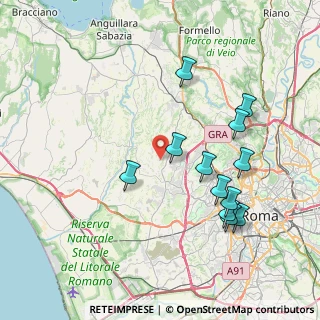 Mappa Via Casalino, 00123 Roma RM, Italia (8.37083)