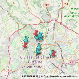 Mappa Via Francesco Ferrara, 00191 Roma RM, Italia (2.91417)