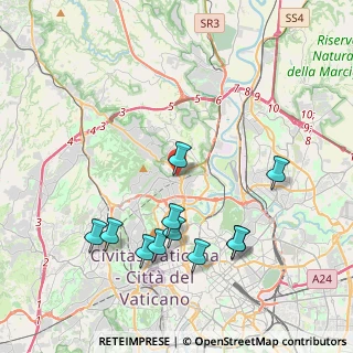 Mappa Via Francesco Ferrara, 00191 Roma RM, Italia (4.43818)