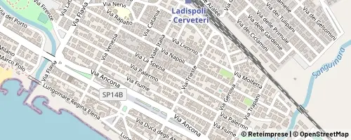 Mappa Ladispoli