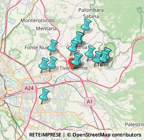 Mappa Via Aeronautica, 00011 Tivoli RM, Italia (5.45867)