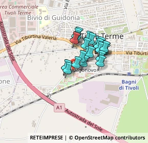 Mappa Via Aeronautica, 00011 Tivoli RM, Italia (0.30741)