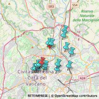 Mappa Via Casale Tor di Quinto, 00191 Roma RM, Italia (3.81)