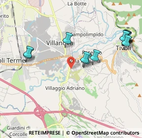 Mappa Via Lago di Bolsena, 00019 Tivoli RM, Italia (2.48)