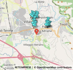 Mappa Via Lago di Bolsena, 00019 Tivoli RM, Italia (1.48167)