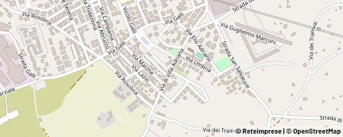 Mappa Tivoli