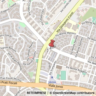 Mappa Via Monte Favino,  14, 00139 Roma, Roma (Lazio)