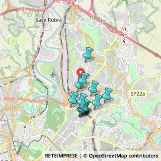 Mappa Via Antonio Silvani, 00195 Roma RM, Italia (1.60786)