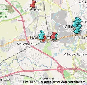 Mappa Via Caio Plinio, 00011 Tivoli RM, Italia (2.27727)