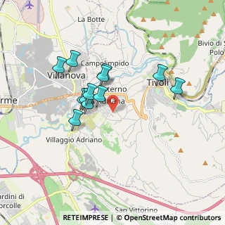 Mappa Via Umbria, 00010 Tivoli RM, Italia (1.58917)