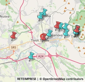 Mappa 00011 Tivoli RM, Italia (4.51)