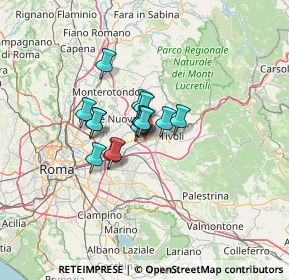 Mappa 00011 Tivoli RM, Italia (7.866)