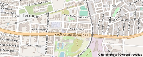 Mappa Tivoli