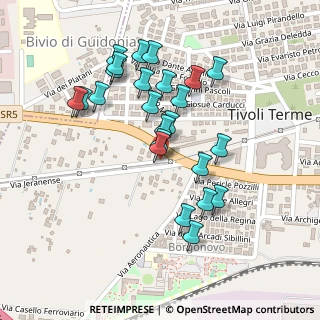 Mappa Via Jeranense, 00011 Tivoli RM, Italia (0.22083)