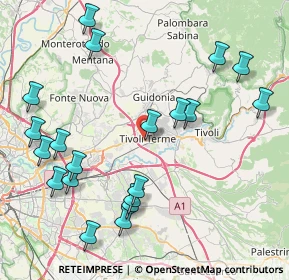 Mappa Via Jeranense, 00011 Tivoli RM, Italia (10.2055)