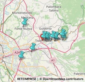 Mappa Via Jeranense, 00011 Tivoli RM, Italia (5.23364)