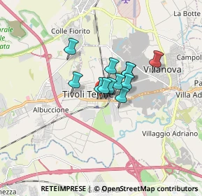 Mappa Via Leon Battista Alberti, 00011 Tivoli RM, Italia (0.9425)