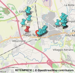 Mappa Via Leon Battista Alberti, 00011 Tivoli RM, Italia (1.9395)