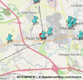 Mappa Via Leon Battista Alberti, 00011 Tivoli RM, Italia (2.63545)