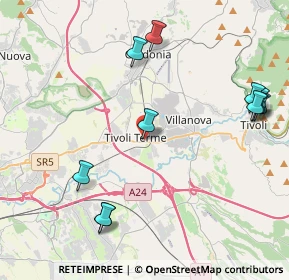 Mappa Via Leon Battista Alberti, 00011 Tivoli RM, Italia (5.2)