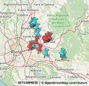 Mappa Via Lazio, 00012 Guidonia Montecelio RM, Italia (9.94706)