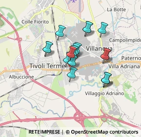 Mappa Via Lazio, 00012 Guidonia Montecelio RM, Italia (1.40444)
