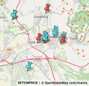 Mappa Via Lazio, 00012 Guidonia Montecelio RM, Italia (3.21077)