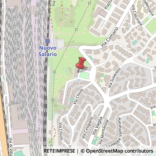Mappa Via Fosdinovo, 74, 00139 Roma, Roma (Lazio)