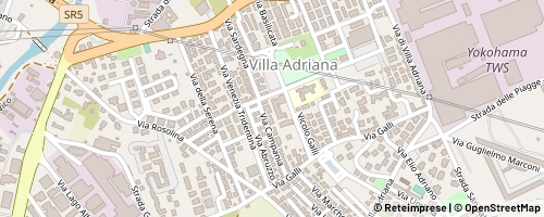 Mappa Tivoli