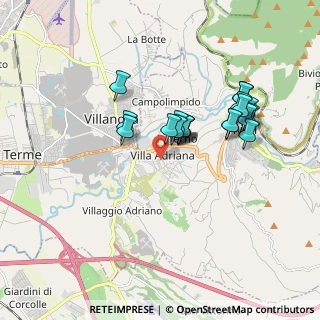 Mappa Via della Leonina, 00010 Tivoli RM, Italia (1.6125)