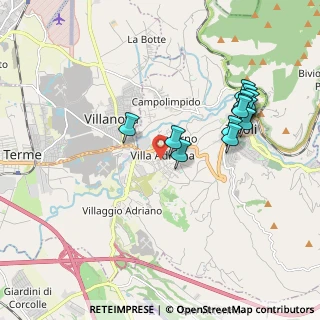 Mappa Via della Leonina, 00010 Tivoli RM, Italia (1.97692)
