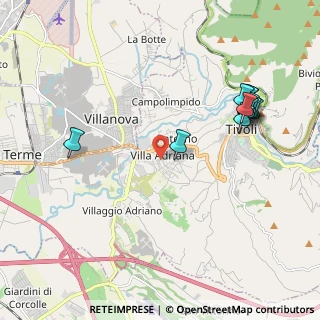 Mappa Via della Leonina, 00010 Tivoli RM, Italia (2.37545)