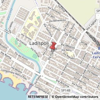 Mappa Via Livorno, 41, 00055 Ladispoli, Roma (Lazio)