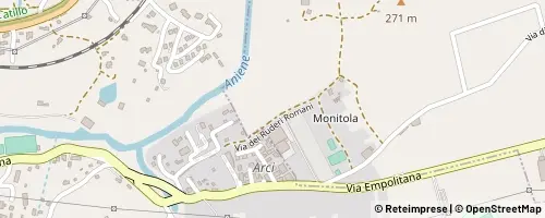 Mappa Castel Madama