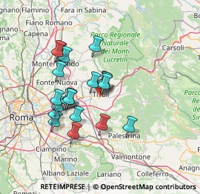 Mappa Via Silla Rosa de Angelis, 00019 Tivoli RM, Italia (12.766)