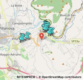 Mappa Via Silla Rosa de Angelis, 00019 Tivoli RM, Italia (1.14)
