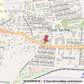 Mappa Via Nazionale Tiburtina, 296, 00011 Tivoli, Roma (Lazio)