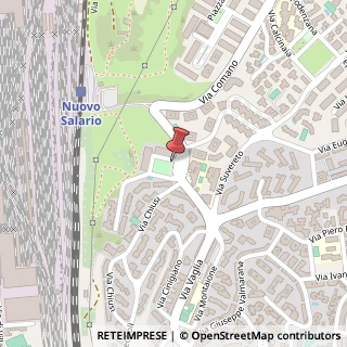 Mappa Piazza Minucciano, 3214, 00139 Roma, Roma (Lazio)