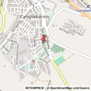 Mappa Corso Marconi, 14, 86042 Campomarino, Campobasso (Molise)