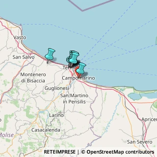 Mappa Via Alessandro Volta, 86042 Campomarino CB, Italia (6.76818)
