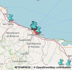 Mappa Via Alessandro Volta, 86042 Campomarino CB, Italia (13.28636)