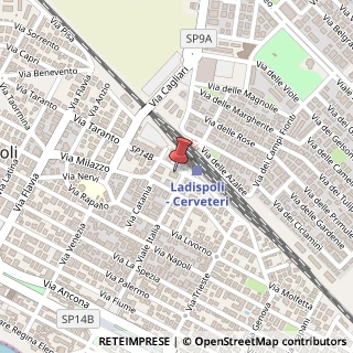 Mappa Piazzale Roma, 13, 00055 Ladispoli, Roma (Lazio)