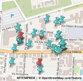 Mappa Via Andrea Bacci, 00011 Tivoli RM, Italia (0.11379)