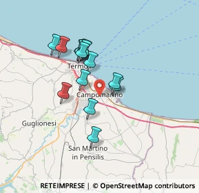 Mappa Via Molise, 86042 Campomarino CB, Italia (5.99786)