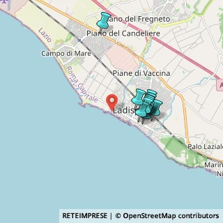 Mappa Via Santa Severa, 00055 Ladispoli RM, Italia (1.49455)
